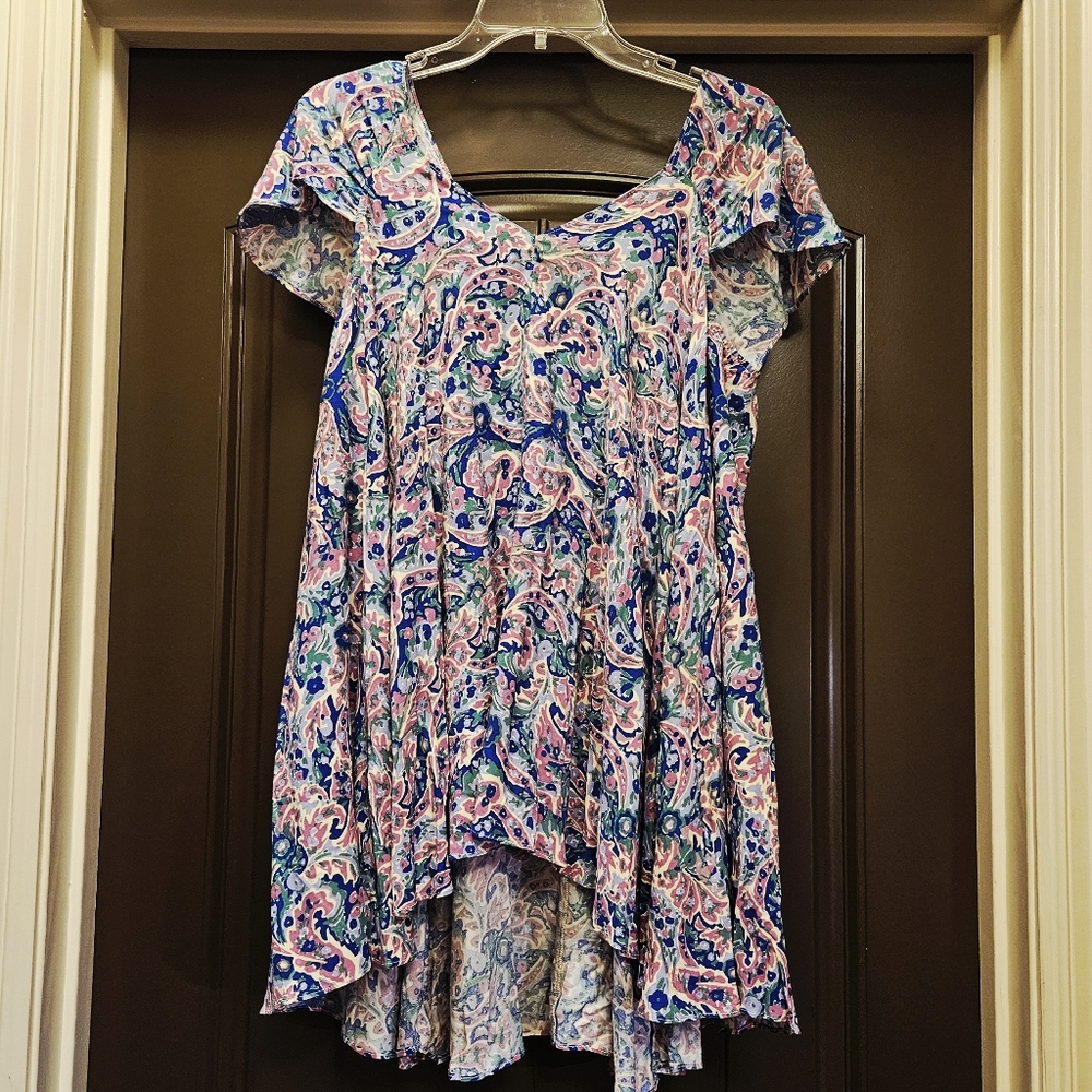 NWT Matilda Jane Women's Tunic Multi-Colored Top - Size Medium